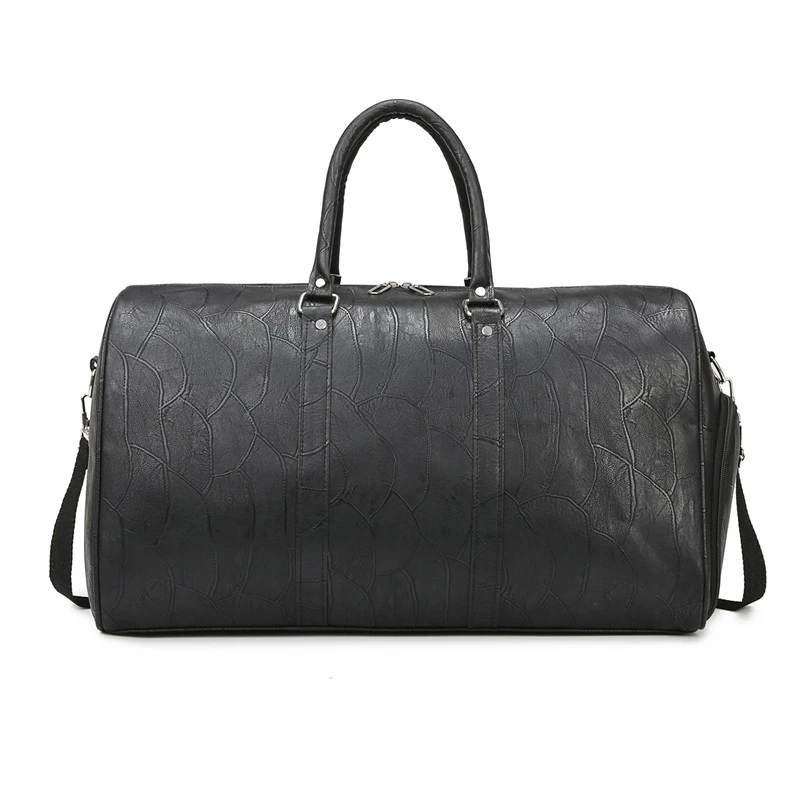 BED733 Bolso de viaje unisex minimalista de PU de gran capacidad