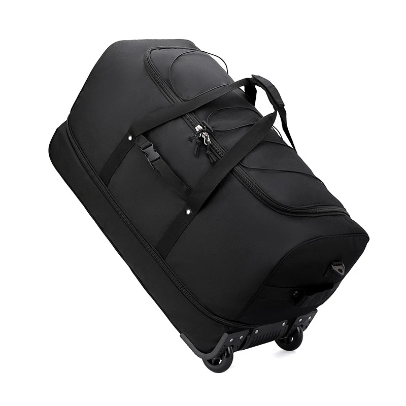 FLPN-0019 Bolsa de lona de viaje con carrito extra grande plegable