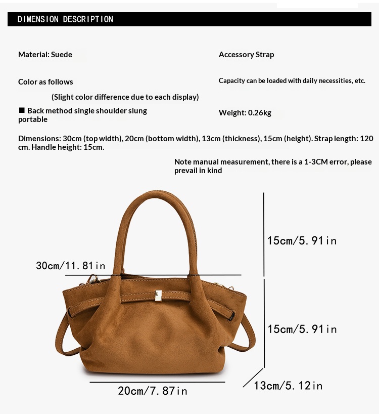 AZM2043 Bolsos Bolsos de hombro ligeros