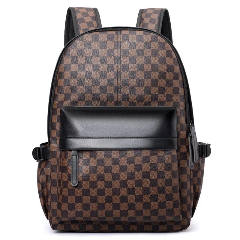 XX5003 Bolso para port&aacute;til de negocios Mochila de cuero de gran capacidad