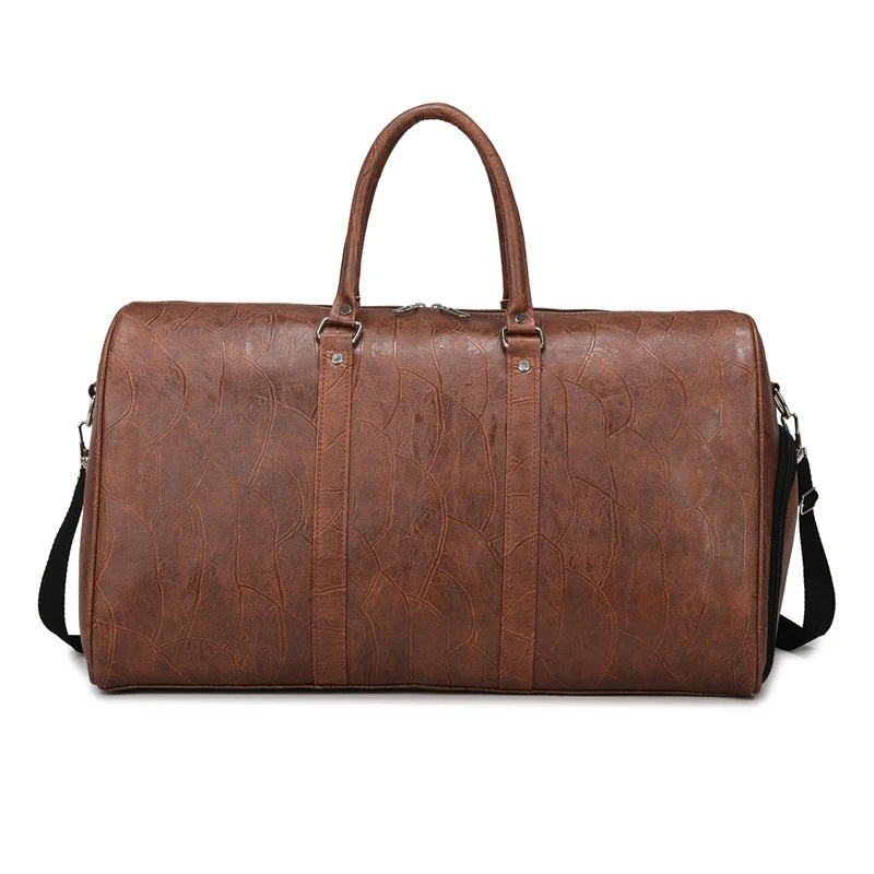 BED733 Bolso de viaje unisex minimalista de PU de gran capacidad