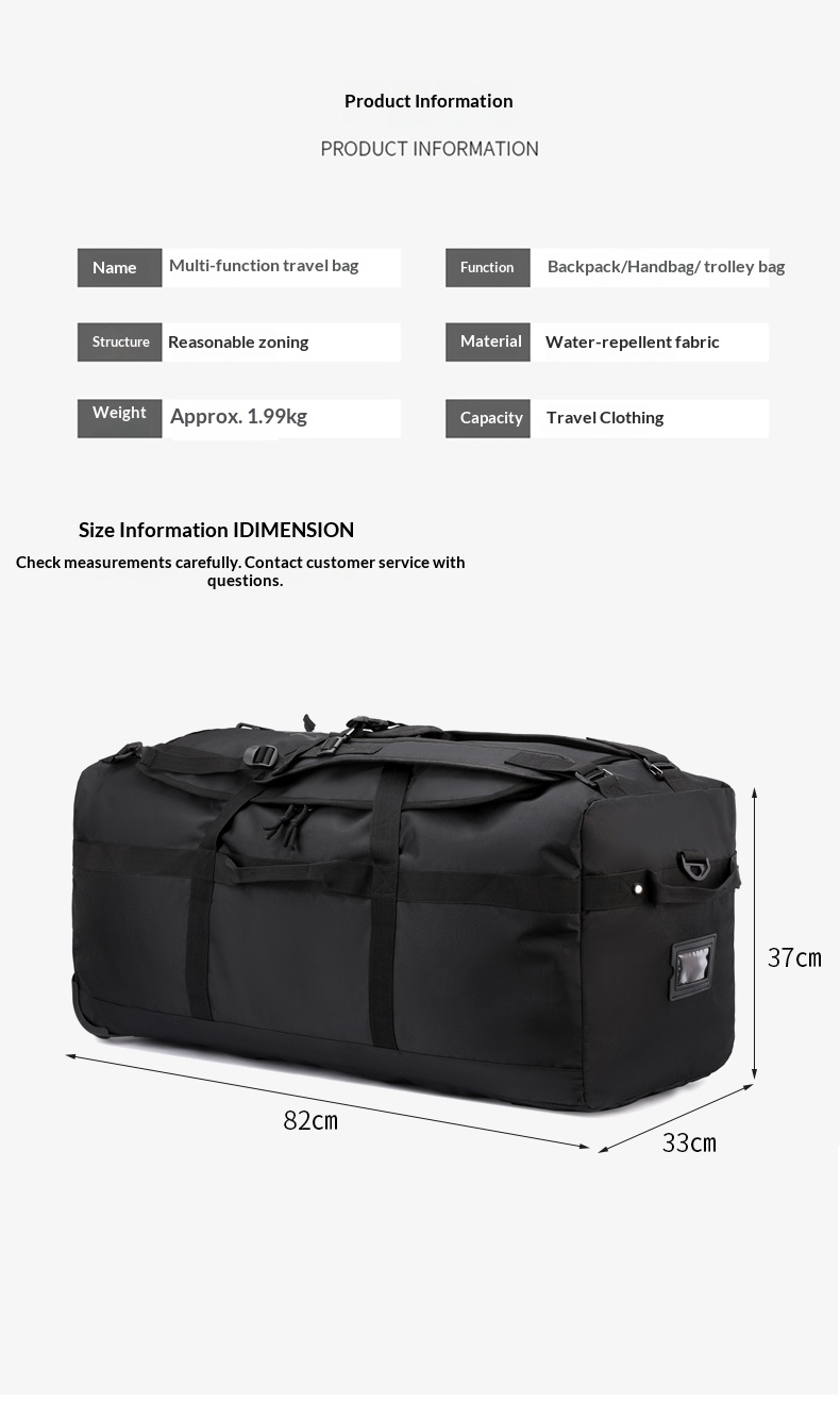 FLPN-0017 Bolsa de viaje con ruedas
