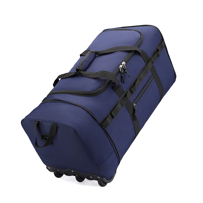FLPN-0020 Bolsa de lona duradera con ruedas y ruedas de nailon