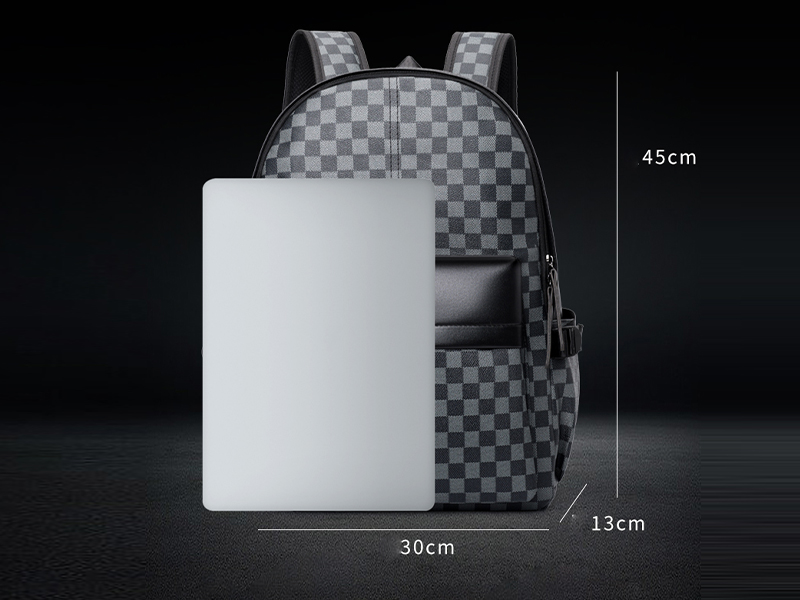 XX5003 Bolso para portátil de negocios Mochila de cuero de gran capacidad