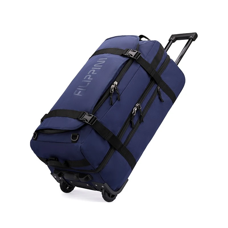 FLPN-7550 Bolso de lona con ruedas de gran capacidad, impermeable y de moda